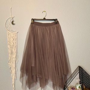 COPY - Mauve Tulle Skirt